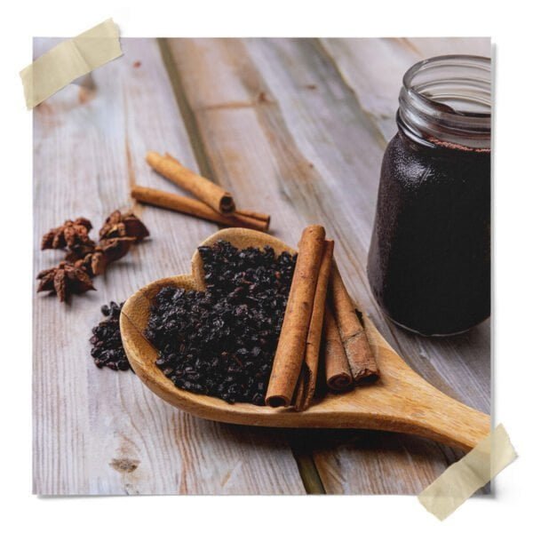 elderberry syrup making blend