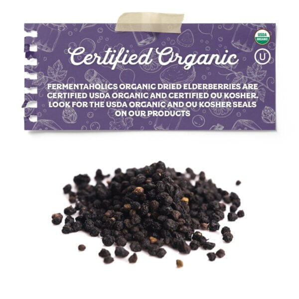 organic elderberries